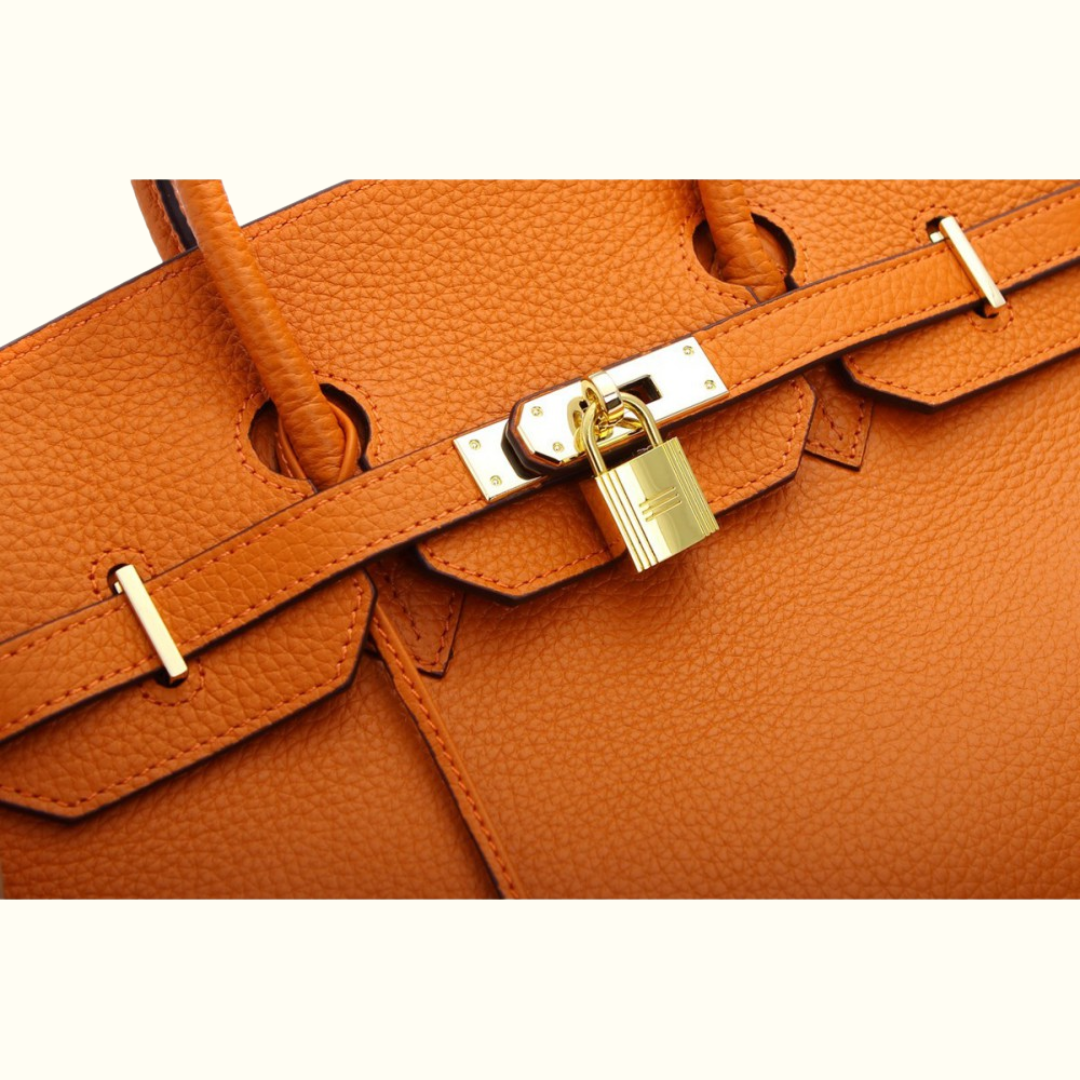Sac BIRKIN Orange - Olympe