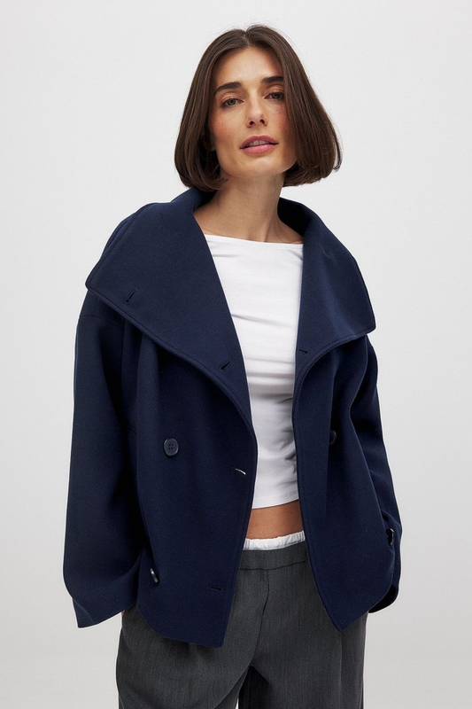 Manteau Iris - Bleu