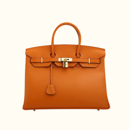 Sac BIRKIN Orange - Olympe