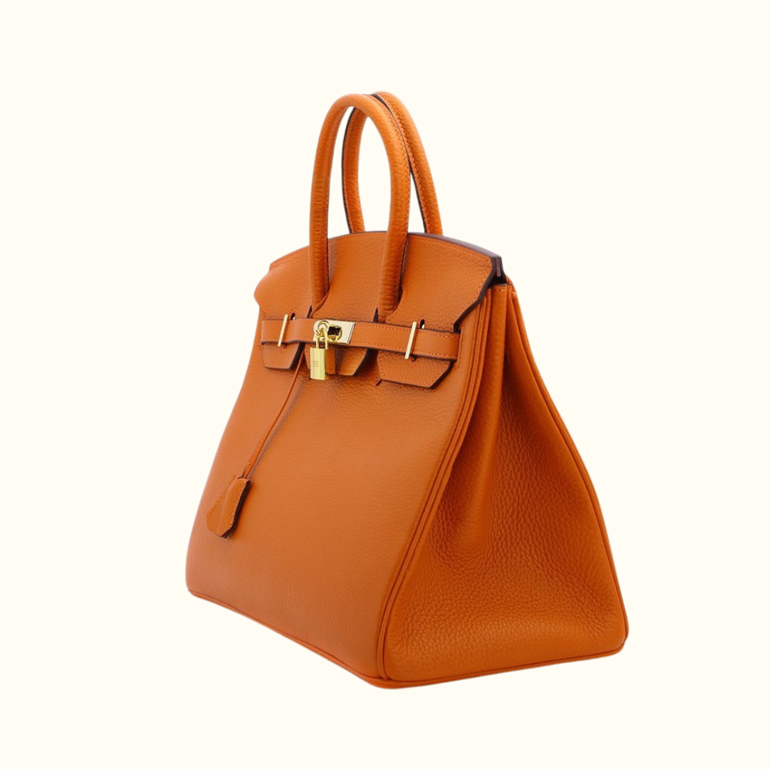 Sac BIRKIN Orange - Olympe