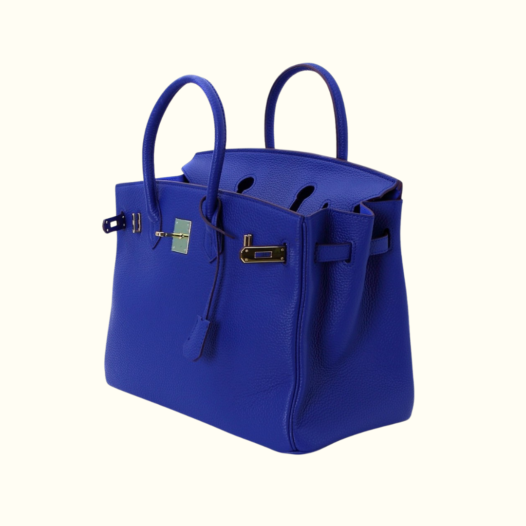 Sac BIRKIN Bleu - Olympe