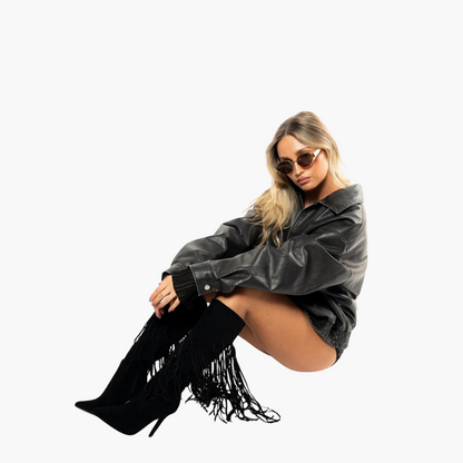 Bottes FRANGE Noir - Olympe