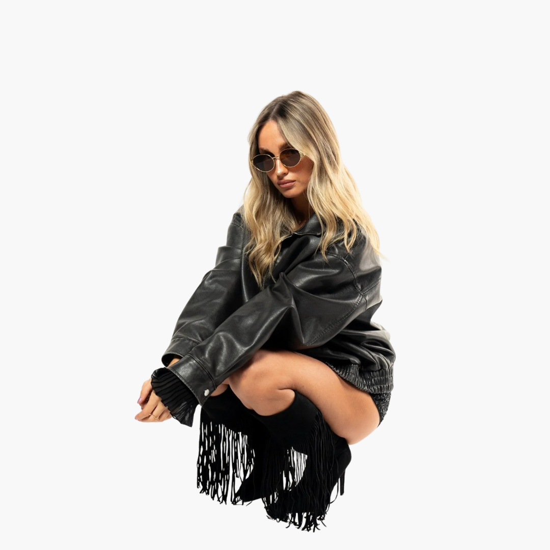 Bottes FRANGE Noir - Olympe
