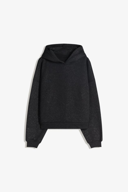 Hoodie Noir Pailettes