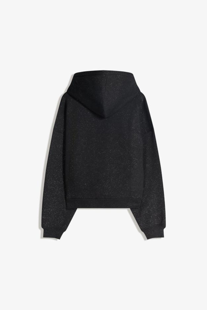 Hoodie Noir Pailettes